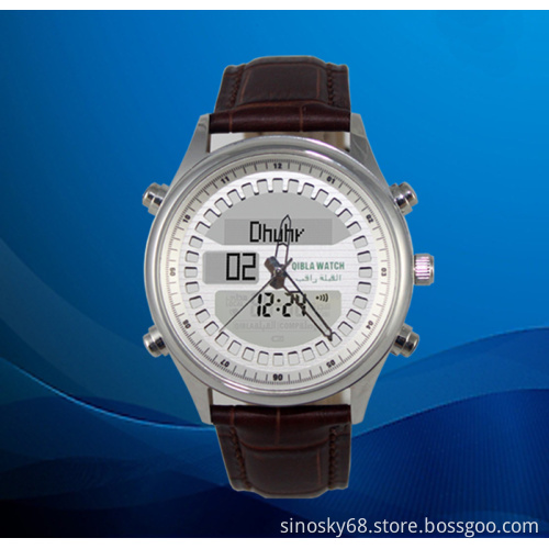 Sports Watch Qibla Pray Special Design for Muslim of Multifunction with Compass (QT-SR810)